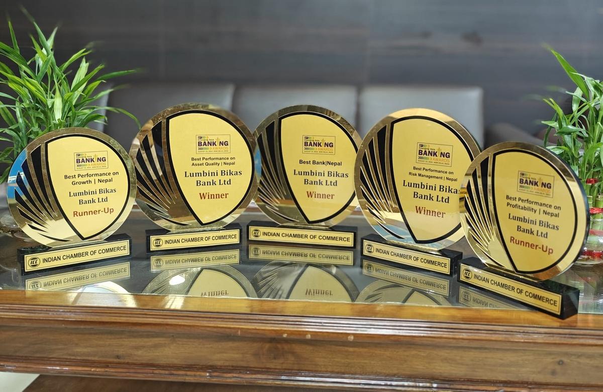 Lumbini Development Bank Wins Five Titles at the Emerging Asia Banking Awards 2024