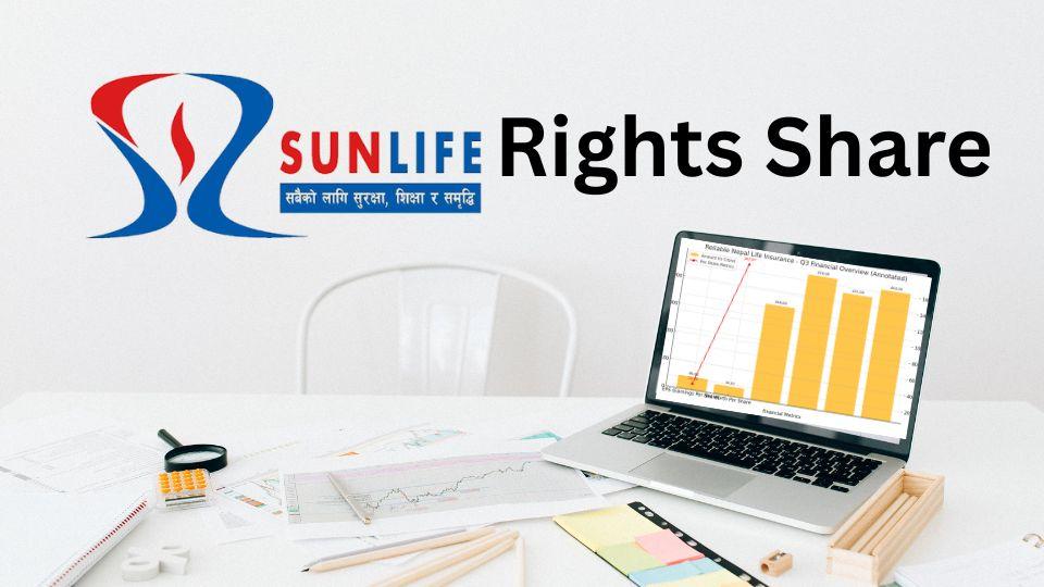 SNLI  Sun Nepal Life Insurance Opens Rights Share Issue from Today