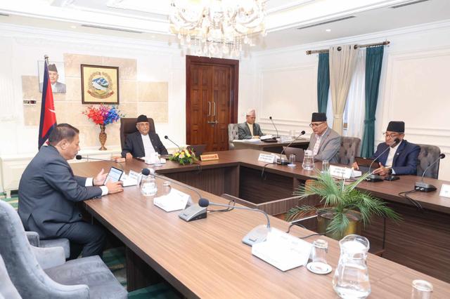 Cabinet Meeting Begins at Baluwatar: Dr. Bishwa Paudel Likely to Be Appointed NRB Governor