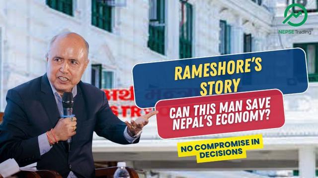 From Finance Secretary to Finance Minister: The Story of Rameshore Khanal’s Determined Journey